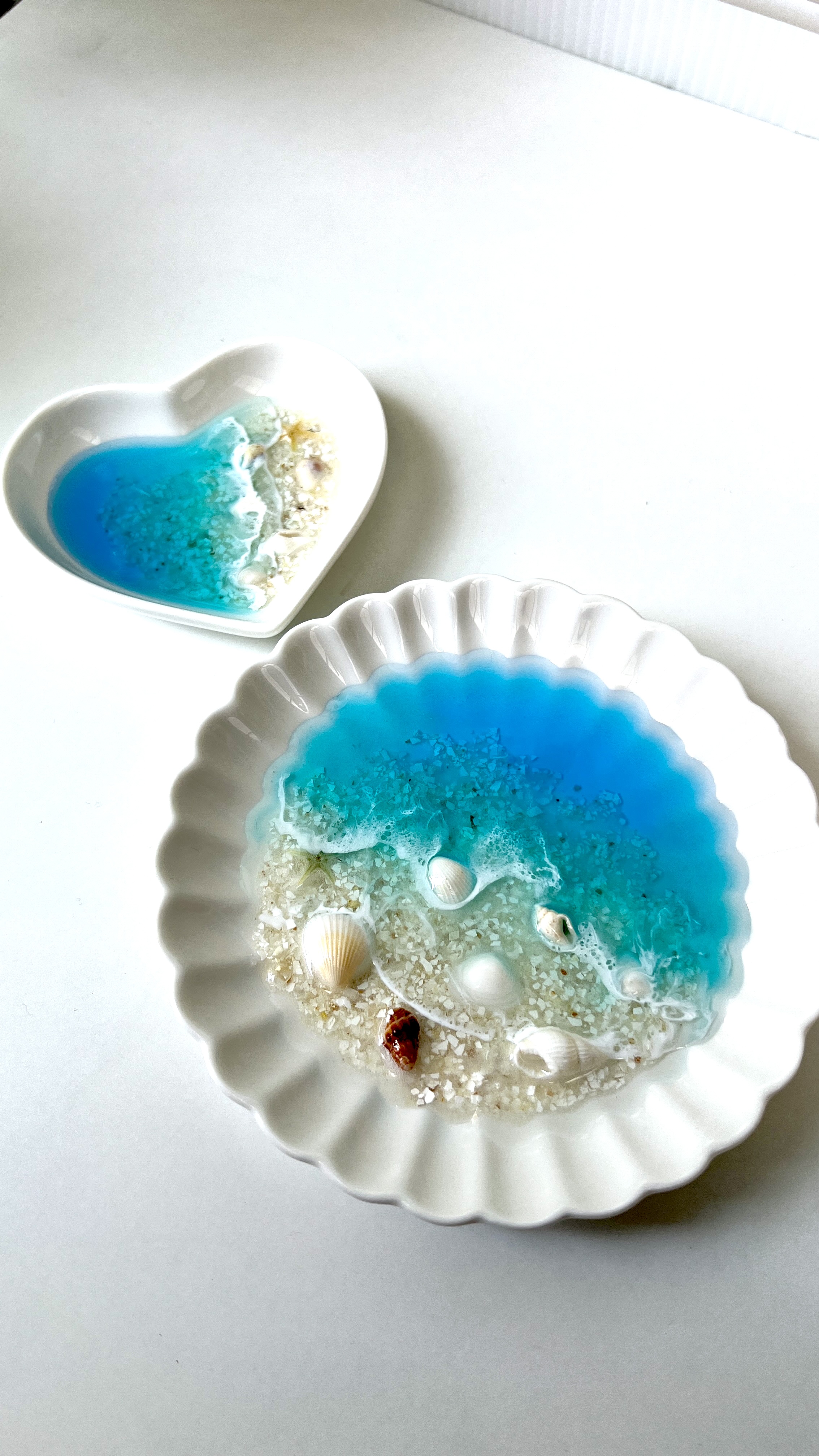 レジンのトレイ作品